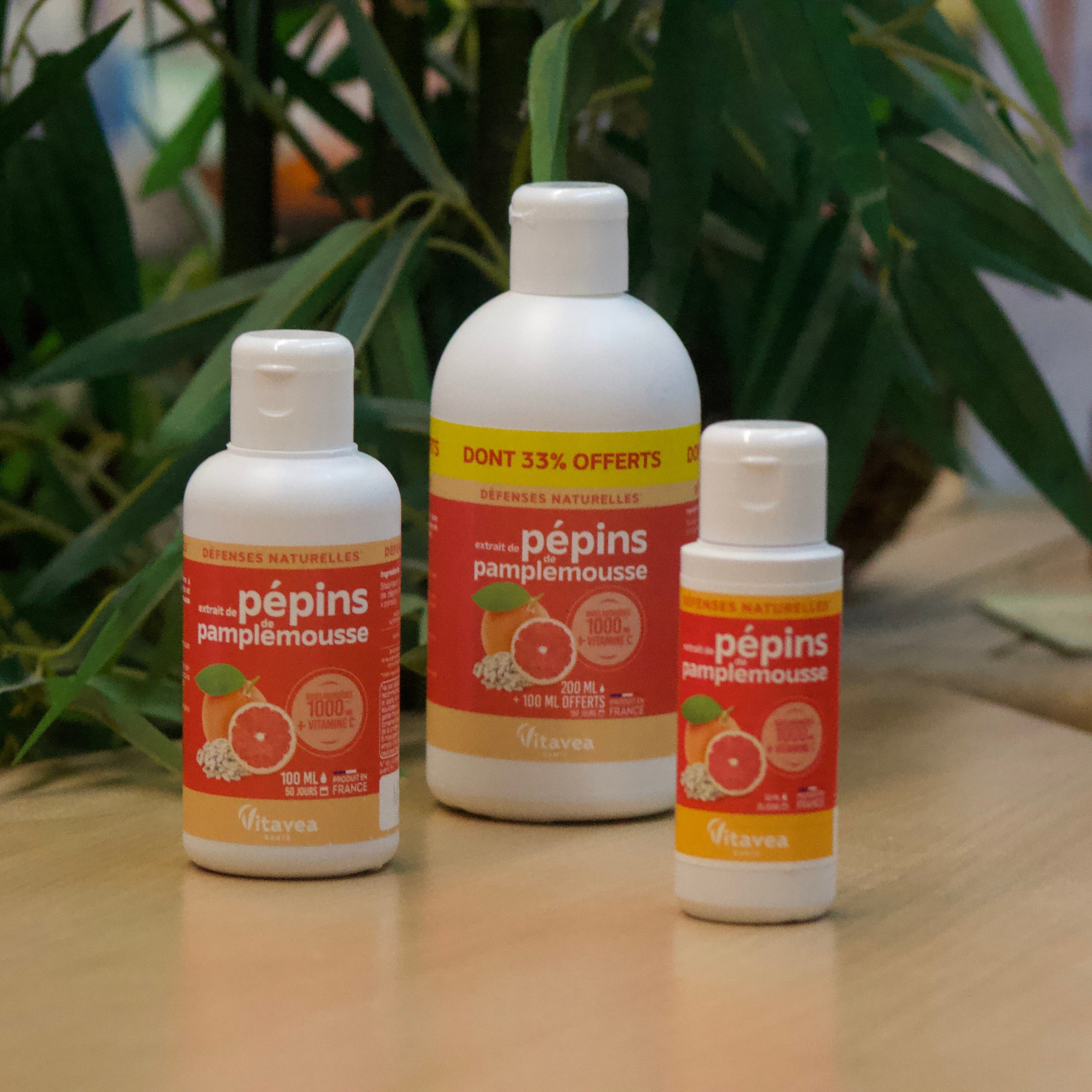 Extraits de pépins de pamplemousse